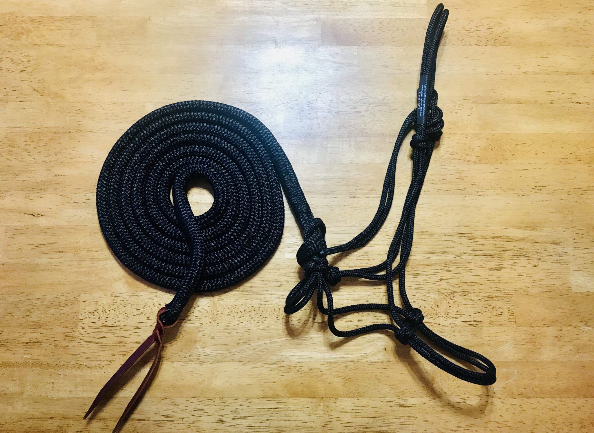 Rope Halter and Lead Set | Lorie Duff Horsemanship Liberty Lane Farm